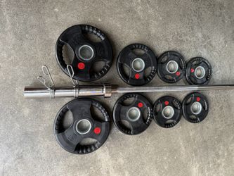 Weights Olympic Bar Set