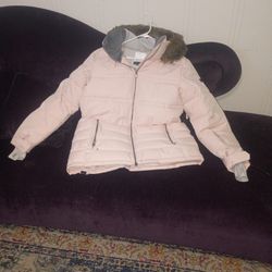 Brand New Womens 2025 Roxy Quinn Jacket Pink Salt