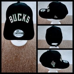 MILWAUKEE BUCKS NBA BASKETBALL 🏀 STRAPBACK HAT. 
