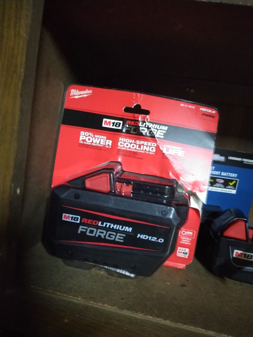 Milwaukee M18 Forge. 12.0. 