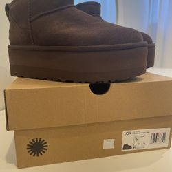 Brown Ugg Boots Size 6
