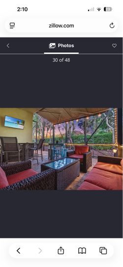 Hampton bay patio set