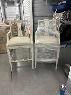 Italian Bar Height Stools.  $350 EACH
