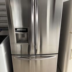 Kenmore Stainless Steel Refrigerator And Freezer