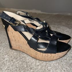 Guess Black Wedges Size 5.5