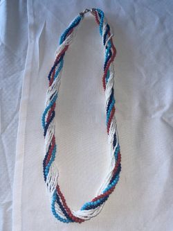 Vintage Multi-Strand Beaded Necklace