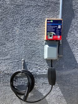 EV car Charger installation Nema 1450 outlet Tesla wall connector Charger level 2