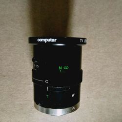 Computar TV Lens 1:1.5 4.5-10 1/2 CS Made In Japan
