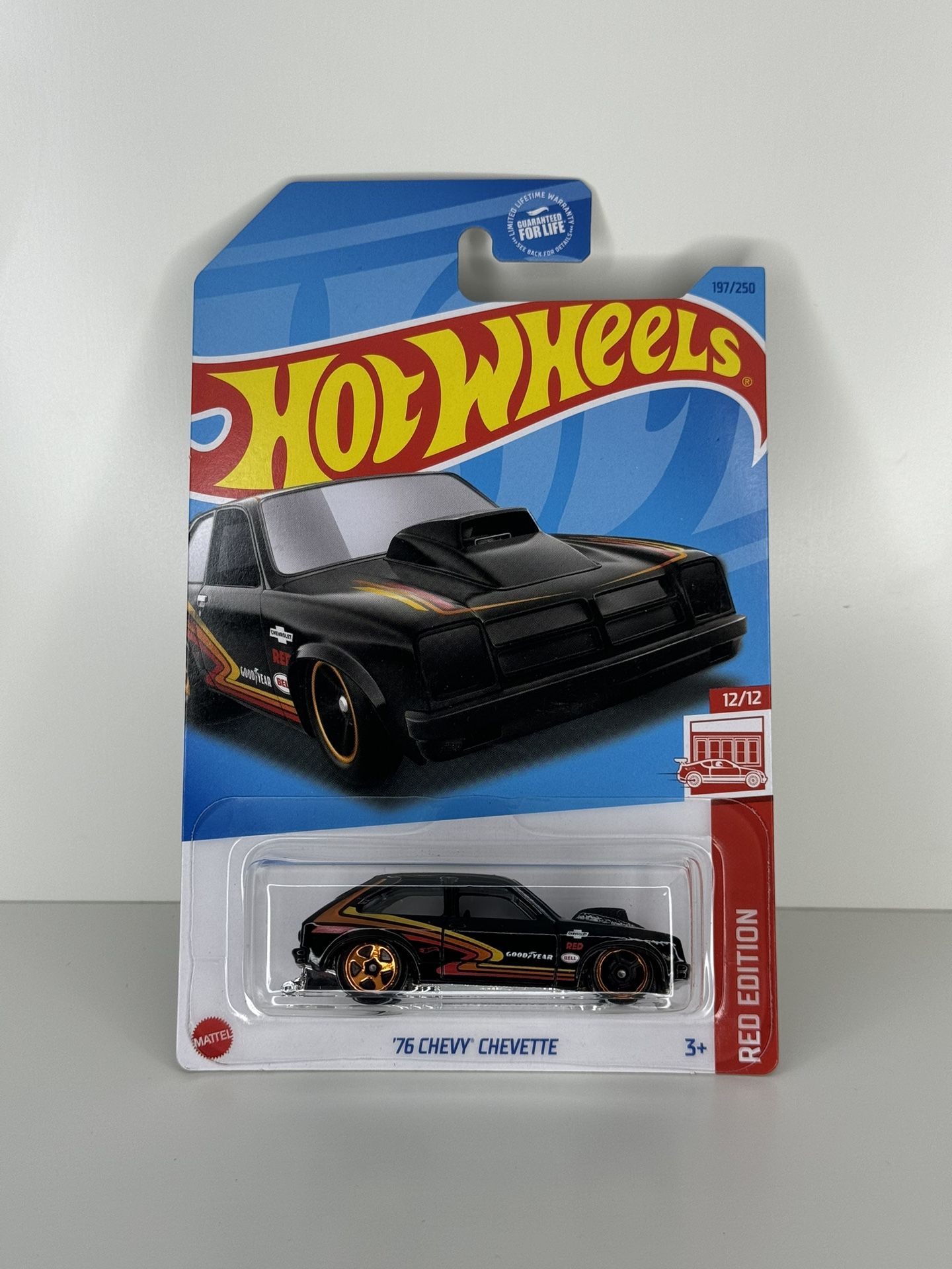 HOT WHEELS 76 Chevy Chevette RED EDITION 1:64 Diecast Collectible