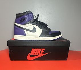 Size 10.5 - Air Jordan 1 Retro OG High Court Purple