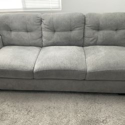 Sectional Couch Gray Color