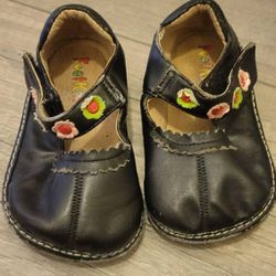 Footkinetic Baby/Toddler Black Shoes

