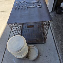 Dog Cage And Accessories