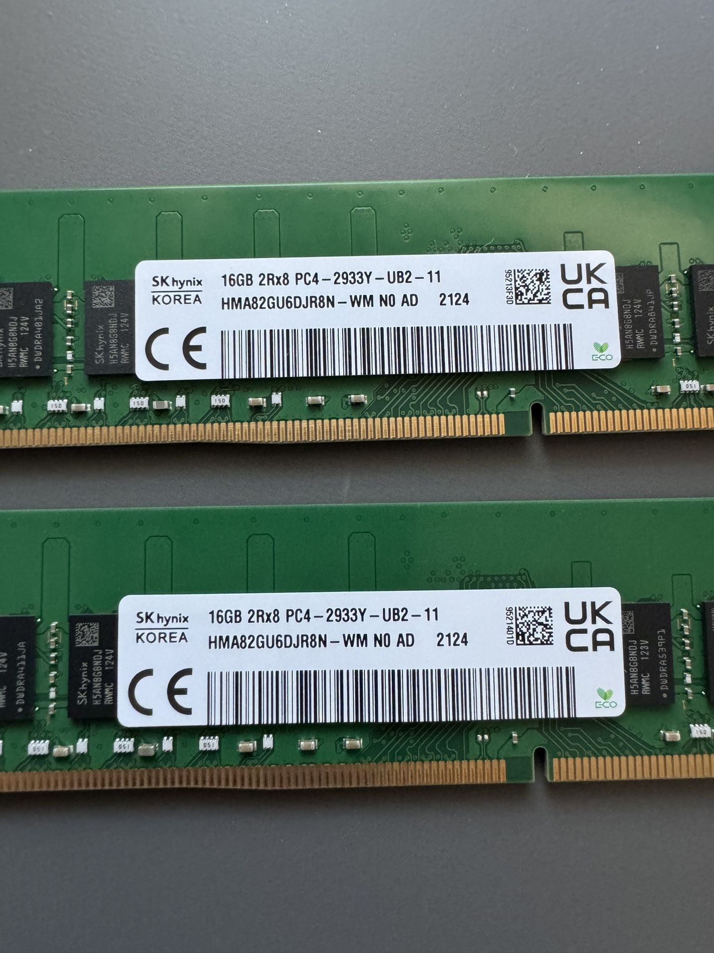 DDR4 RAM 32gb 2x16gb
