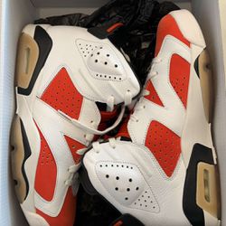 Air Jordan Retro 6 “Gatorade Like Mike White” Size 9 OG ALL