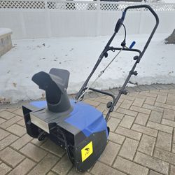 Snow Joe 18-inch Electric Snow Blower With Headlight,