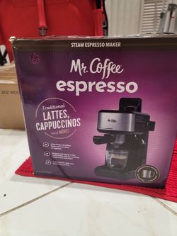 Mr coffee espresso machine