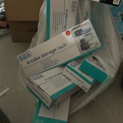 6 Cube Storage Rack 