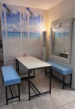 Coastal Dining & Decor Set — Everything $200 (Must Go!)