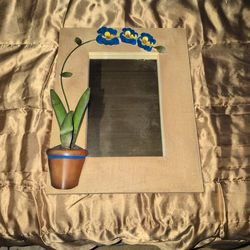 Mirror Small Mirror With Picture Frame