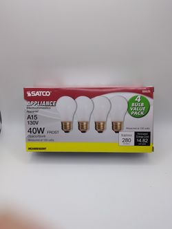 Satco Appliance Bulbs 4 Pack