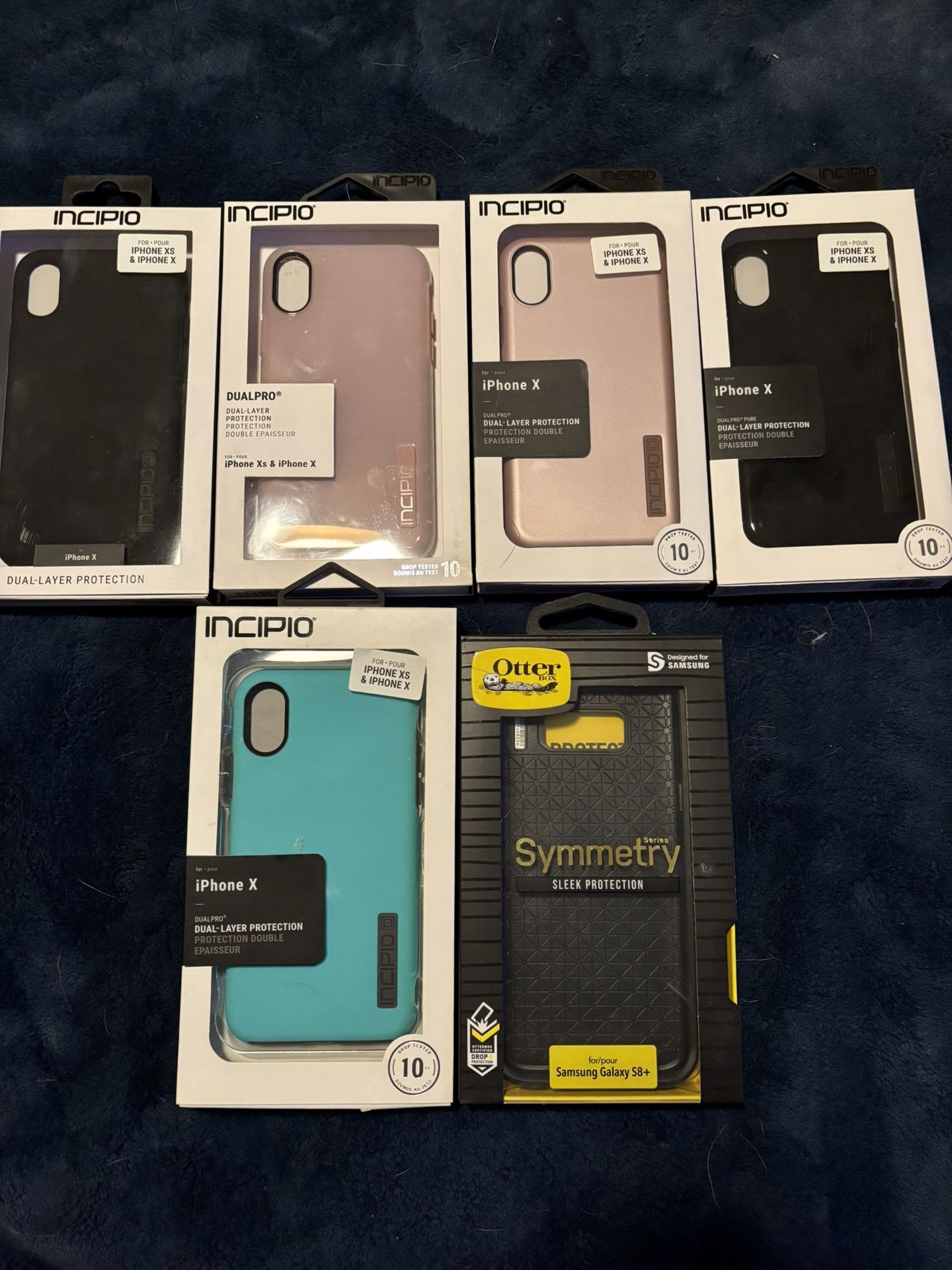 iPhone X, iPhone Xs, And Samsung S8+ Cases