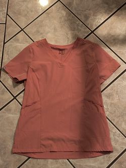 Hanes ComfortFit Scrubs Top - Size Medium