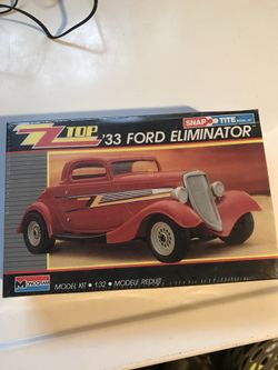 ZZ Top model car kit