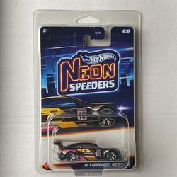 Hot Wheels Neon Speeders Cadillac ATS-V.R #8/8 Walmart Exclusive Diecast