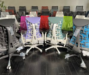 *FREE DELIVERY* NEW HERMAN MILLER LOGITECH G EMBODY CHAIRS - ALL COLORS AVAILABLE