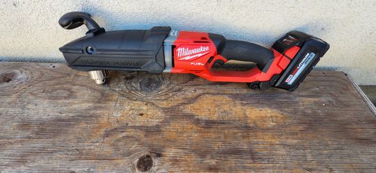 Milwaukee super hawg Angle Drill m18 fuel tool battery 6ah