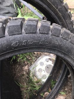 Motorcycle tires