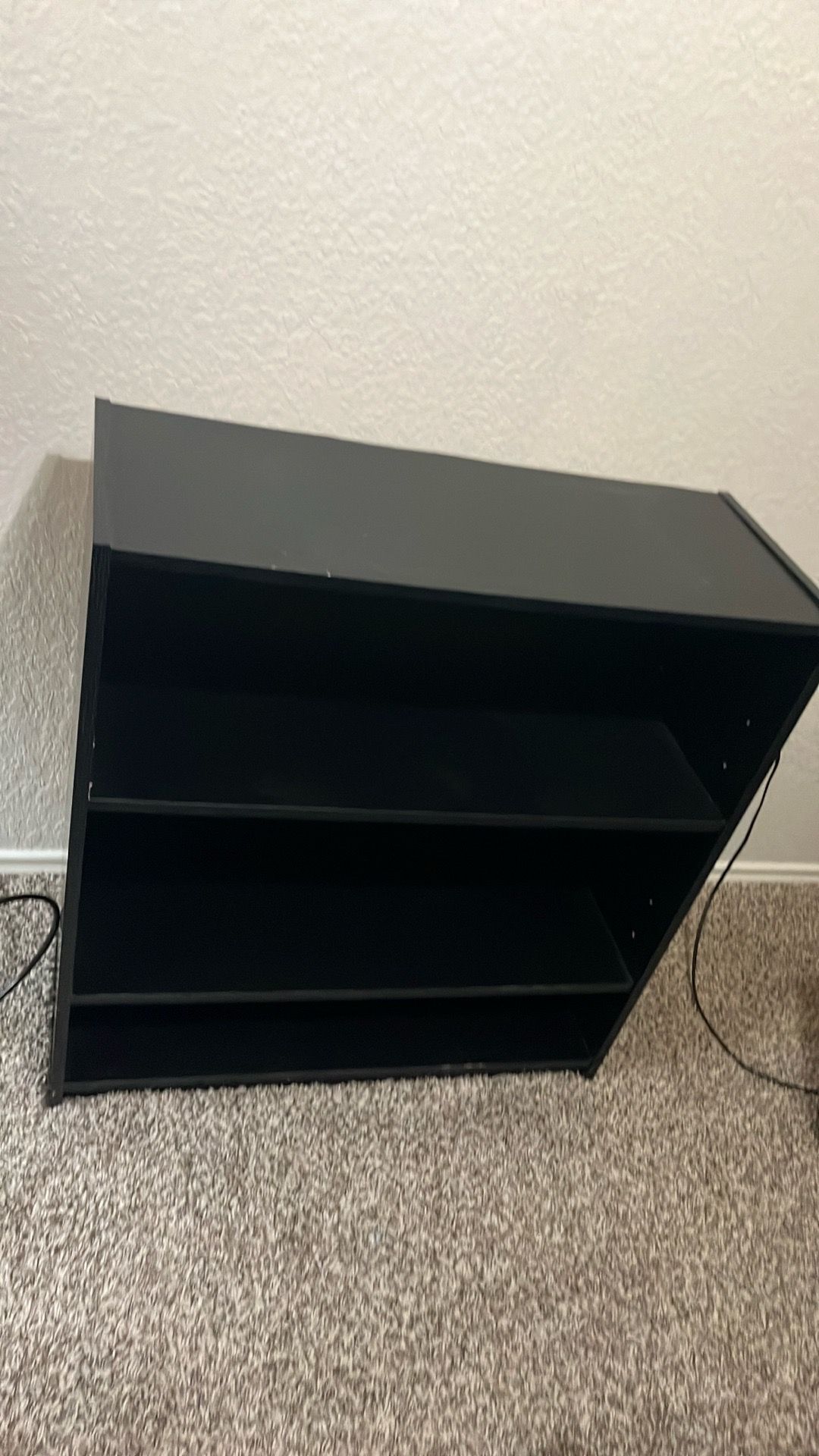 Black book shelf
