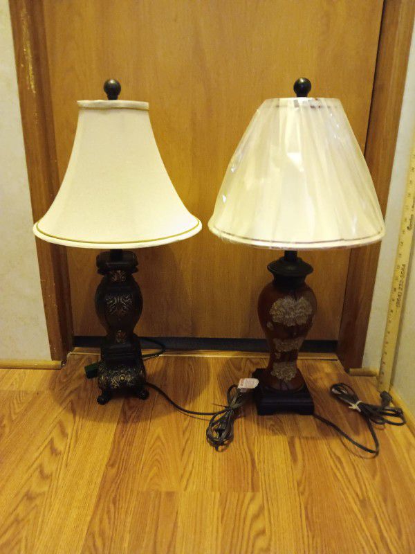 2 Odd Table Lamps 2