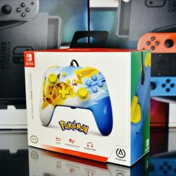 PowerA Enhanced Wired Controller for Nintendo Switch - Pokemon Pikachu Charge