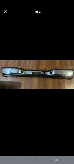 Silverado rear bumper