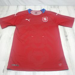 Puma Czech Republic Soccer Jersey Men Small