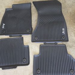 AUDI Genuine A5 Sportback Front And Rear All Weather Floor Mats