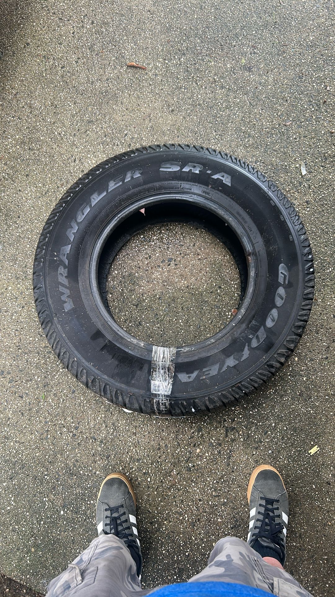 goodyear wrangler SRA 255 75r17
