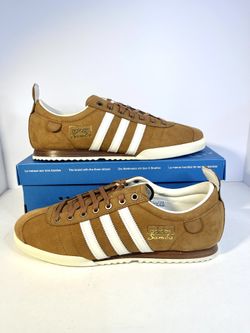 Adidas Samba 62 Cream White/Preloved Wild Brown Mens Sneakers