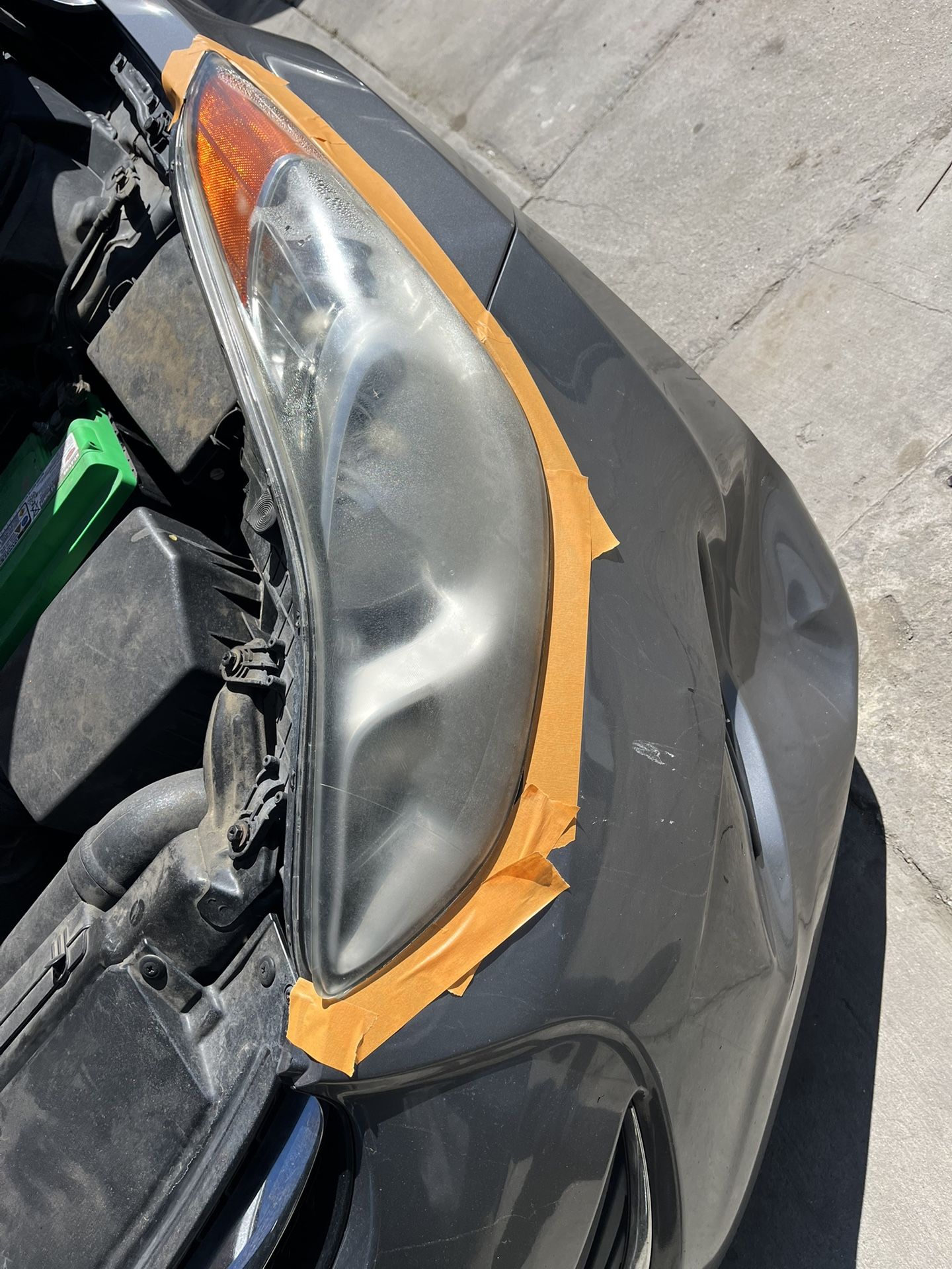 Headlights and car polishing complete detailed