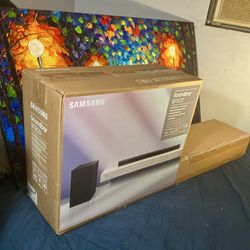 Samsung [HW B73CD] 430W Wireless Subwoofer • Dolby Audio Surround Sound- 5.1ch Soundbar Home Theater