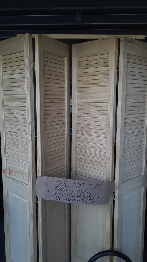 34" solid core bifold doors for Sale in Hudson, FL OfferUp