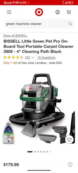 Portable Cleaner Bissell Little Green Pet Pro