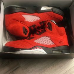 Jordan 5s All Red