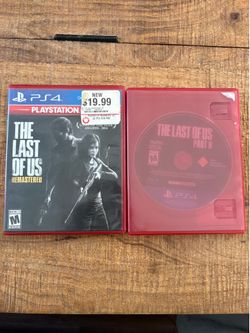 PS4 The Last of Us Part 1 & 2