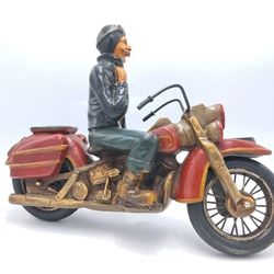 Vintage Harley-Davidson Rider