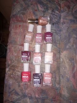10. Sally Hansen mega strength nail color polish new