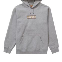 Supreme Burberry Hoodie Large