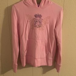 Girls pink hoodie